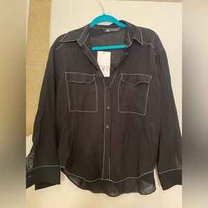 Zara blouse
